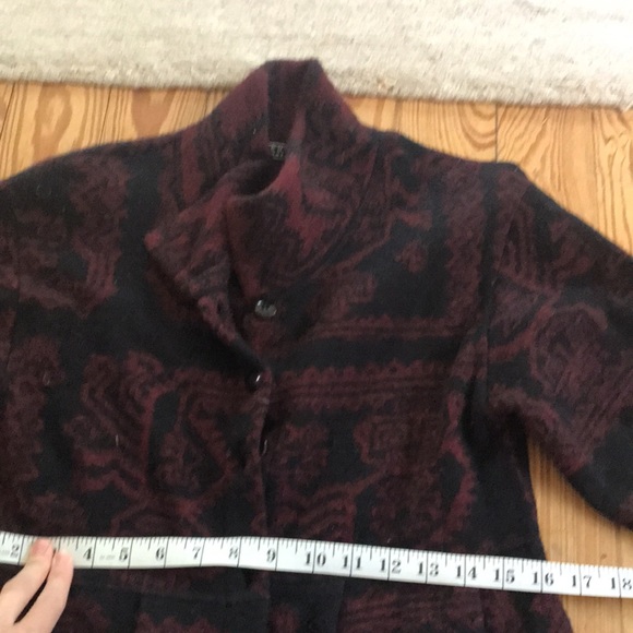 Baby alpaca and wool blend Peruvian Connection cardigan/jacket size S - Picture 5 of 9